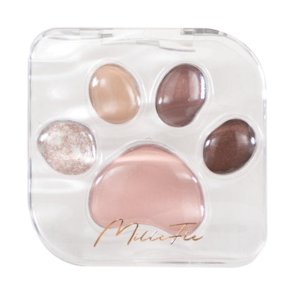 MilleFee Miao Paws Eyeshadow Palette, 03 Tsundere, 7g