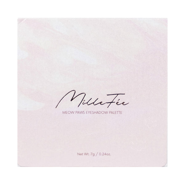 MilleFee Meowpaws Eyeshadow Palette, 01 Amaenbo, 7g