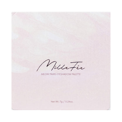 MilleFee Meowpaws Eyeshadow Palette, 01 Amaenbo, 7g