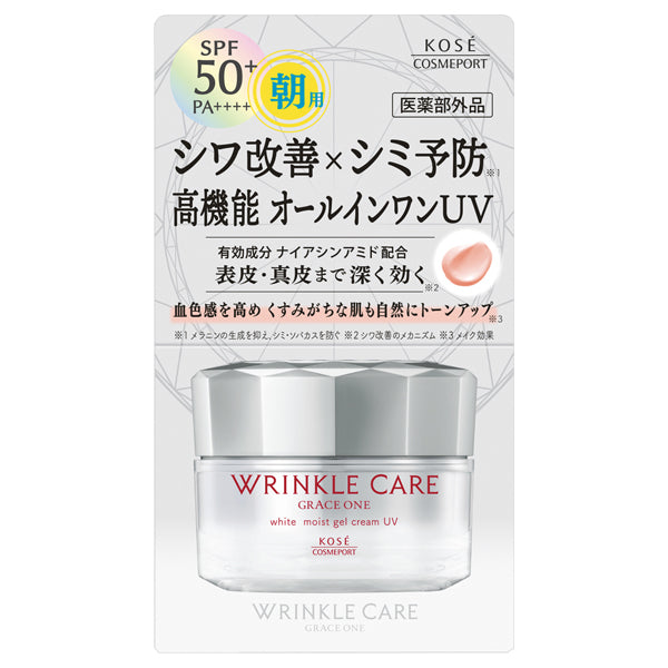 Grace One Wrinkle Care White Moist Gel Cream UV, SPF50+ PA++++, 60g