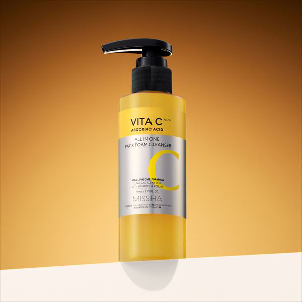 MISSHA Vita CP Foam Mask Face Wash, 140ml