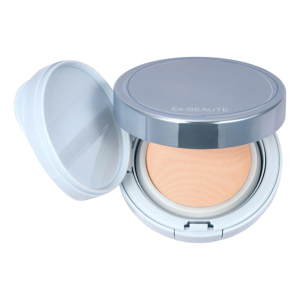 Ex:beaute Medicated Wrinkle White Foundation Cool Case Set (Natural Clear Color), 13g