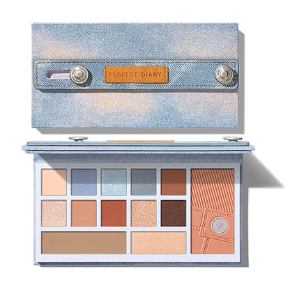 Perfect Diary Designer Eyes & Cheek Palette (01 Warm Orange)