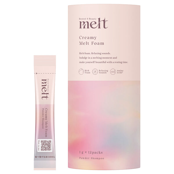 Creamy melt foam, 12g, Geranium & Lily of the Valley scent