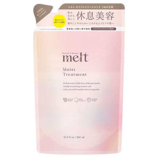 melt Moist Treatment Refill, 380ml (Geranium & Lily of the Valley)