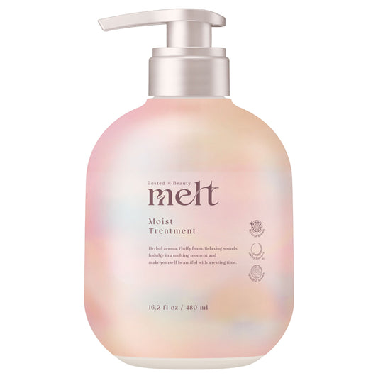 melt Moist Treatment Pump, 480ml (Geranium & Lily of the Valley)