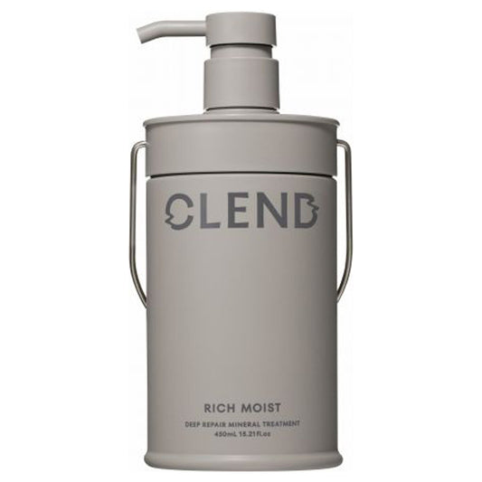 Clendo Rich Moist Deep Repair Mineral Hair Treatment, 450ml