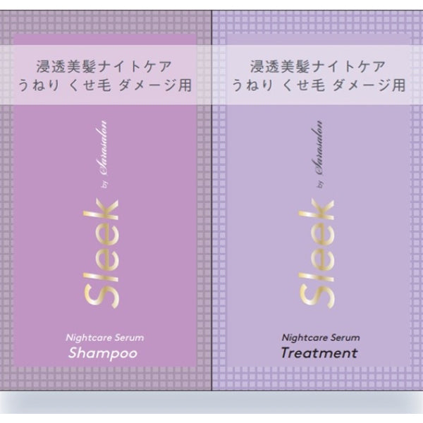 Sleek by sarasalon Night Care Serum Sachet (Quiet Moonlit Night), 10ml+10ml
