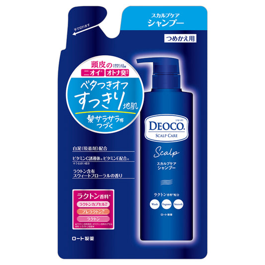 DEOCO Scalp Care Shampoo Refill, 370ml