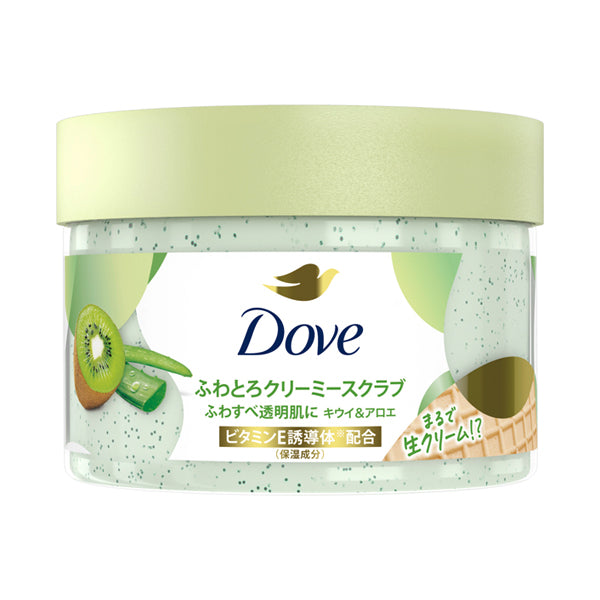 Dove Fluffy Creamy Scrub Kiwi & Aloe, 298g (Kiwi & Aloe)