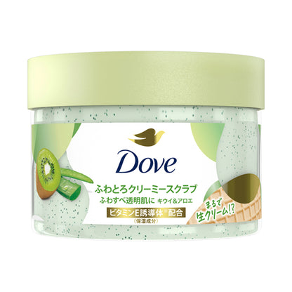 Dove Fluffy Creamy Scrub Kiwi & Aloe, 298g (Kiwi & Aloe)
