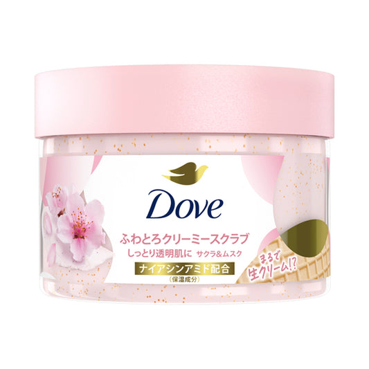 Dove Fluffy Creamy Scrub Sakura & Musk, 298g (Sakura & Musk)