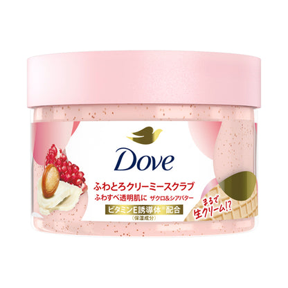 Dove Fluffy Creamy Scrub Pomegranate & Shea Butter, 298g (Pomegranate & Shea Butter)