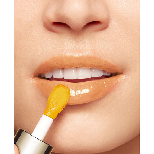 CLARINS Lip Comfort Oil, Limited Edition Color, 21 Joyful Yellow, 7ml