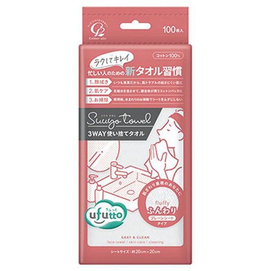 Ufutto Suyotowel Funwari, 100 Sheets