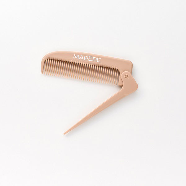 maPEPE Compact Pocket Comb (Latte Beige)