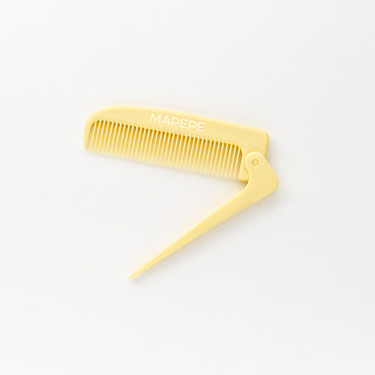 maPEPE Compact Pocket Comb (Lemon Cream)