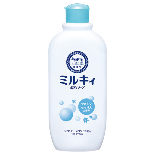 COW Milky Body Soap, Regular, 270ml, Gentle soap scent
