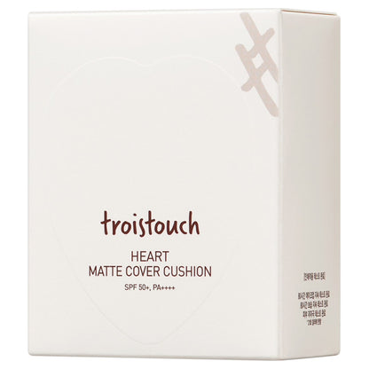 troistouch Heart Cushion Matte Cover SPF50+ PA++++ (17), 14g