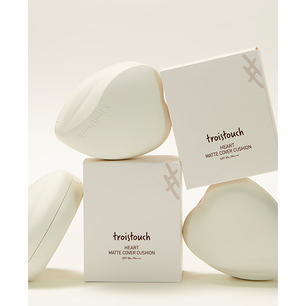 troistouch Heart Cushion Matte Cover SPF50+ PA++++ (17), 14g