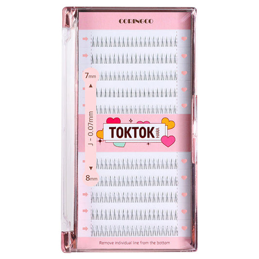 coringco TOKTOK HARA Filter Eyelashes Under Lash (7-8mm), 200pcs