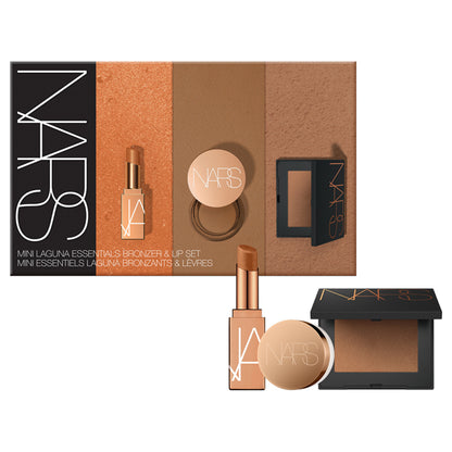 NARS Mini Laguna Essentials Bronzer & Lip Set, 03717, 3.5g, 1.1g, 5.7g
