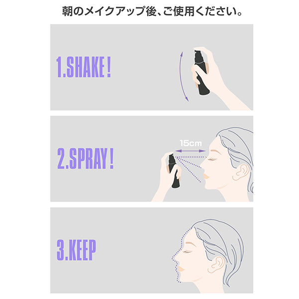 Makeup Fixer, 58ml, Citrus scent