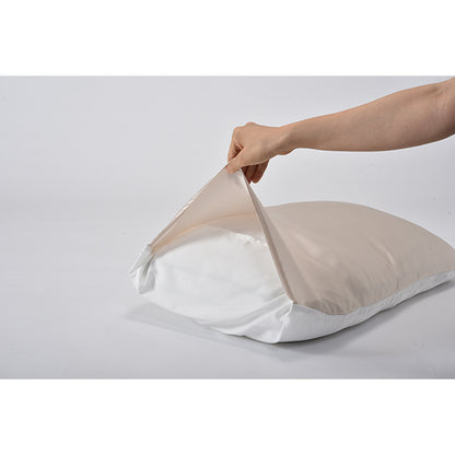 Mamora-Kishi Silk Pillowcase Envelope Type (Gold), 65x45cm