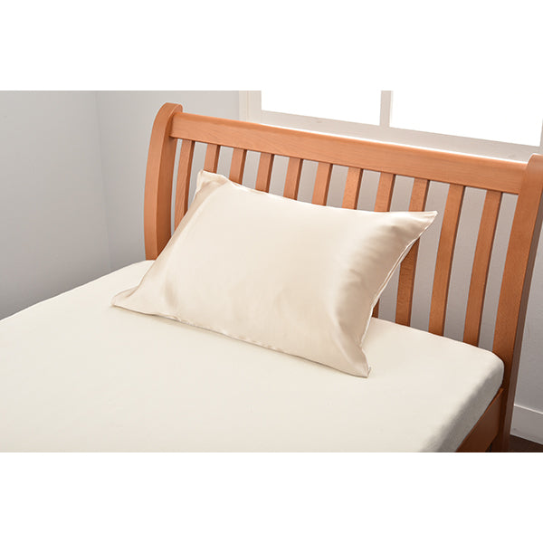 Mamora-Kishi Silk Pillowcase Envelope Type (Gold), 65x45cm