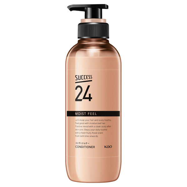 24 Moist Feel Conditioner, 400ml, Fresh fruity floral scent