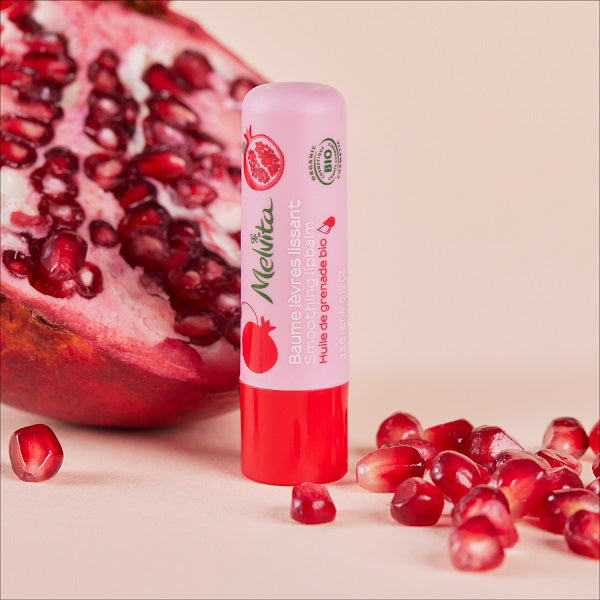BIO Fruit Lip Balm, 4.5g, Smooth and moisturizing, Fresh and refreshing pomegranate scent