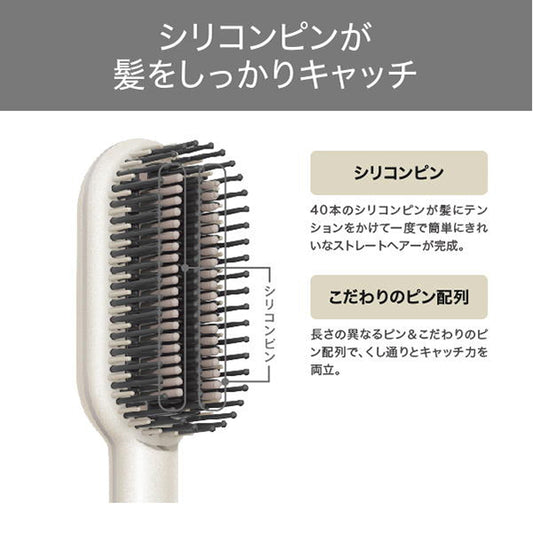 TESCOM Negative Ion Straight Brush Iron TB560A-W (White)