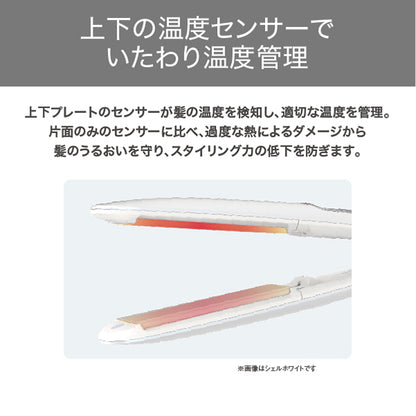 TESCOM Negative Ion Straight Iron TS550B-W (Shell White)