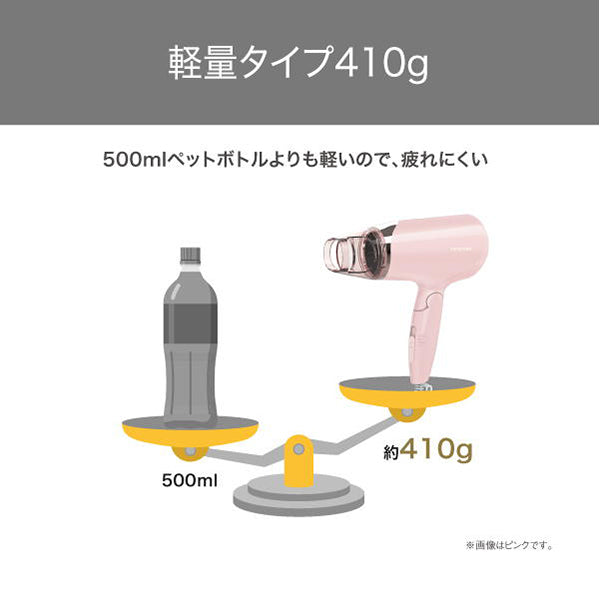 TESCOM Negative Ion Hair Dryer TD260A-P (Pink)