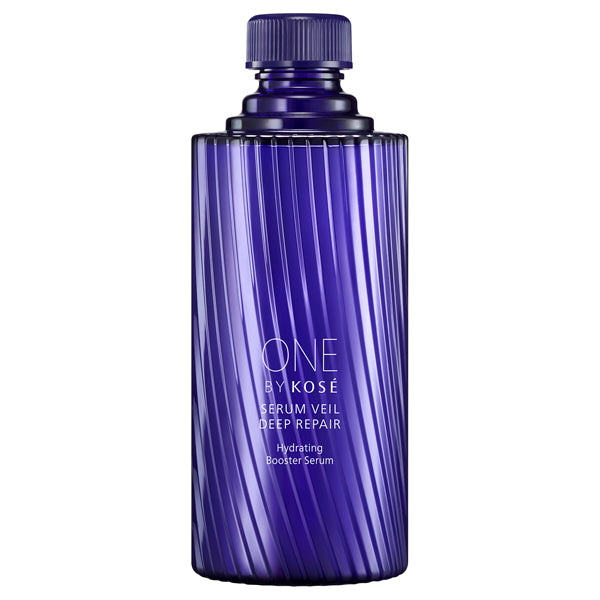 ONE BY KOSE Serum Veil Deep Repair, Refill (Large Size), 120ml, Green Floral