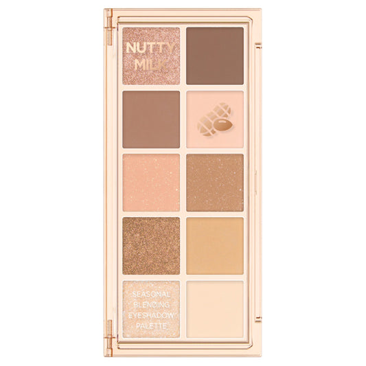 Peach C Seasonal Blending Eyeshadow Palette (05 Nutty Milk), 6.4g