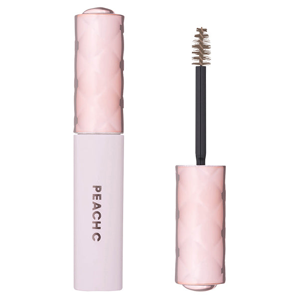 Peach C Sheer Eyebrow Mascara (02 Ash Brown), 2.7g