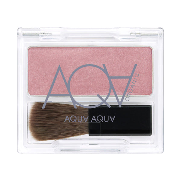 AQUA AQUA Organic Pressed Cheek (02 Fresh Cassis), 3.3g