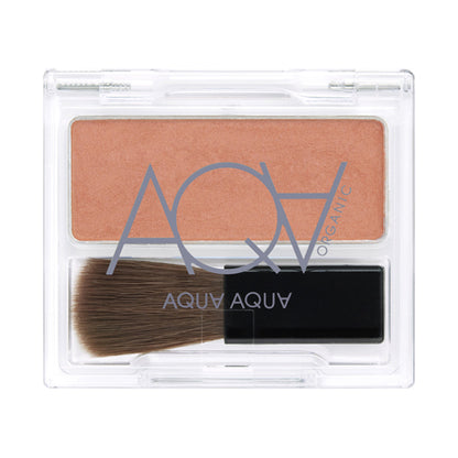 AQUA AQUA Organic Pressed Cheek (01 Apricot Orange), 3.3g