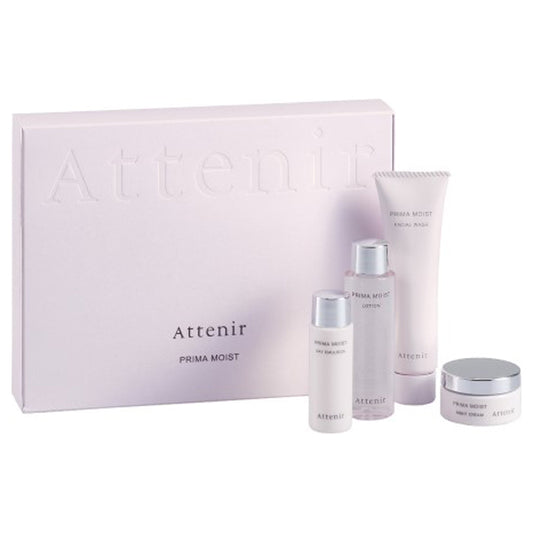 Attenir Prima Moist 2-Week Set, 30g, 30ml, 15ml, 8g