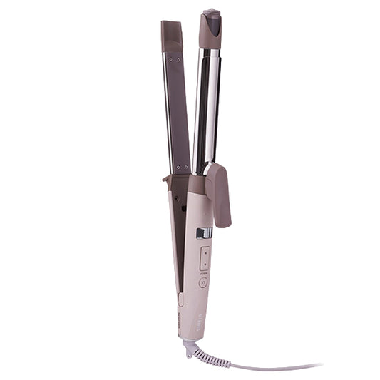TESCOM Protect Ion 2-Way Steam Hair Iron TW752A-C (Cotton Beige)