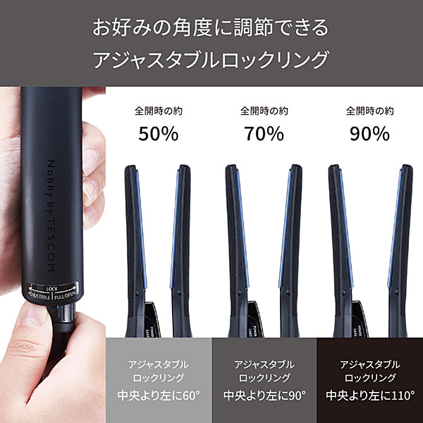 TESCOM Professional Protect Ion Straight Iron NIS500A-K (Black)