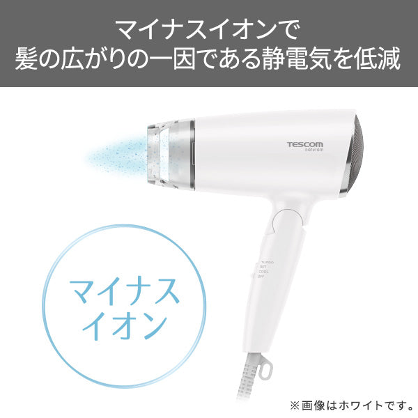 TESCOM Negative Ion Hair Dryer TD200B-W (White)