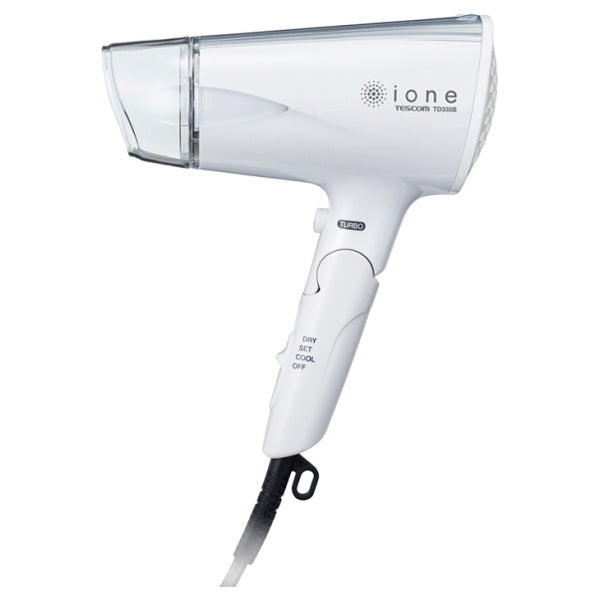 TESCOM Negative Ion Hair Dryer TD335B-S (Light Silver)