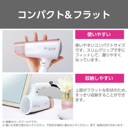 TESCOM Negative Ion Hair Dryer TD335B-S (Light Silver)