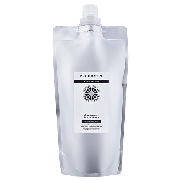 PROUDMEN. Grooming Body Soap Refill (Grooming Citrus), 400ml
