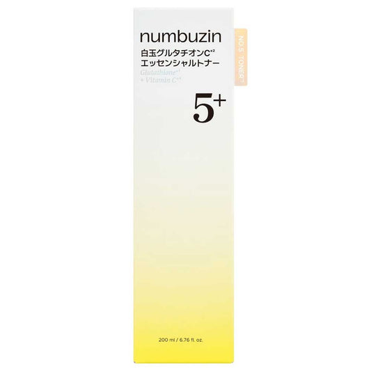 Numbuzin No.5 Shirotama Glutathione C Essential Toner, 200ml