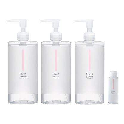 Chacott COSMETICS Cleansing Water Special Set, 500ml x3 + 100ml