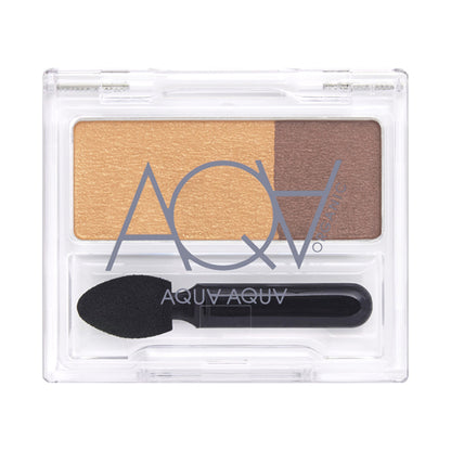 AQUA AQUA Organic Duo Shadow (08 Pine Chocolat), 2.4g