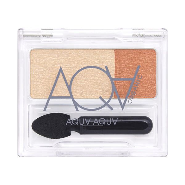 AQUA AQUA Organic Duo Shadow (05 Champagne Orange), 2.4g